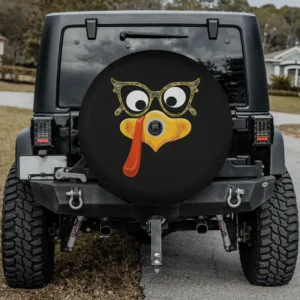 turkey face camouflage sunglasses camo spare tire cover with camera hole for Mercedes G-Class